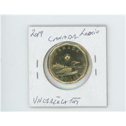 2019 CANADA LOONIE "UNCIRCULATED"