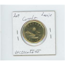 2019 CANADA DOLLAR "UNC"
