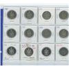 Image 1 : 12 CANADIAN 50 CENT PIECES