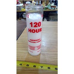 120 HOUR EMERGENCY SURVIVAL CANDLE