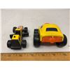 Image 3 : TONKA GRATER AND YELLOW CAR