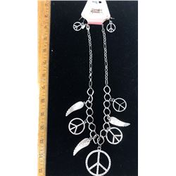 PEACE SIGN NECKLACE