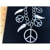 Image 2 : PEACE SIGN NECKLACE