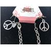 Image 3 : PEACE SIGN NECKLACE