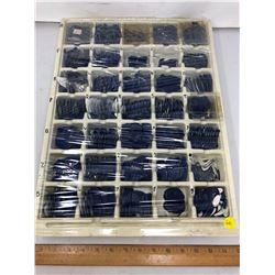 SELF ADHESIVE 1 1/2" DARK BLUE CUTOUT LETTERS AND NUMBERS