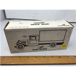 NIB DIE CAST LOCKING BANK W/ KEY ERTL (STURGESS MOTOR RALLY 94)