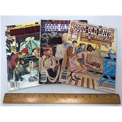 3 "GOOD-OLD-DAYS" MAGAZINES - USA - 79, 80, 81