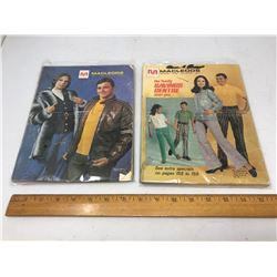 2 - MCLEODS CATS/ 1 F/W 1969 - 188 PAGES/ 1 S/S 1971 - 188 PAGES