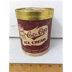 1 QT CO-OP ICE CREAM CONTAINER
