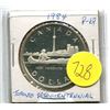 Image 1 : 1984 - CANADA SILVER DOLLAR - TORONTO SESQUICENTENNIAL - .375 TROY OZ SILVER