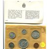 Image 1 : 1965 - ROYAL CANADIAN MINT P/L SET - TYPE 1 (SB, P5)