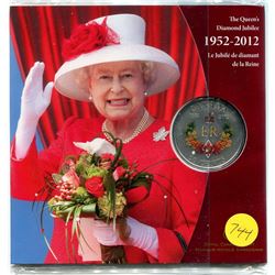 1952-2012 - THE QUEEN'S DIAMOND JUBILEE - THE ROYAL CYPHER FIFTY CENT COIN