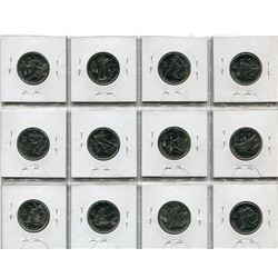 COMMEMORATIVE ISSUES OF THE VANCOUVER 2010 OLYMPIC GAMES - 2007 TO 2009