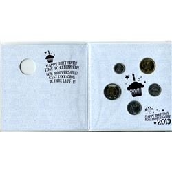 2019 - BIRTHDAY GIFT SET - STANDARD 4 COINS, PLUS $1.00 WELCOME TO THE WORLD
