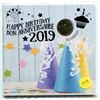 Image 2 : 2019 - BIRTHDAY GIFT SET - STANDARD 4 COINS, PLUS $1.00 WELCOME TO THE WORLD