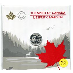 2017 - THE SPIRIT OF CANADA - $3.00 FINE SILVER COIN