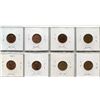 Image 2 : EIGHT CANADIAN ONE CENT ERROR COINS