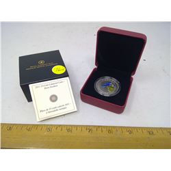 2011 - .25 CENT COLOURED COIN - BARN SWALLOW