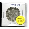 Image 1 : 1946WD - CANADA SILVER FIFTY COIN