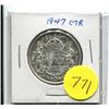 Image 1 : 1947 CANADIAN SILVER 50 CENT