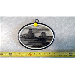 WESTERN SCENE BUBBLE PICTURE