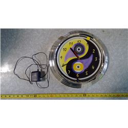 NEON CLOCK - WORKS