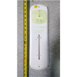 JOHN DEERE TIN THERMOMETER