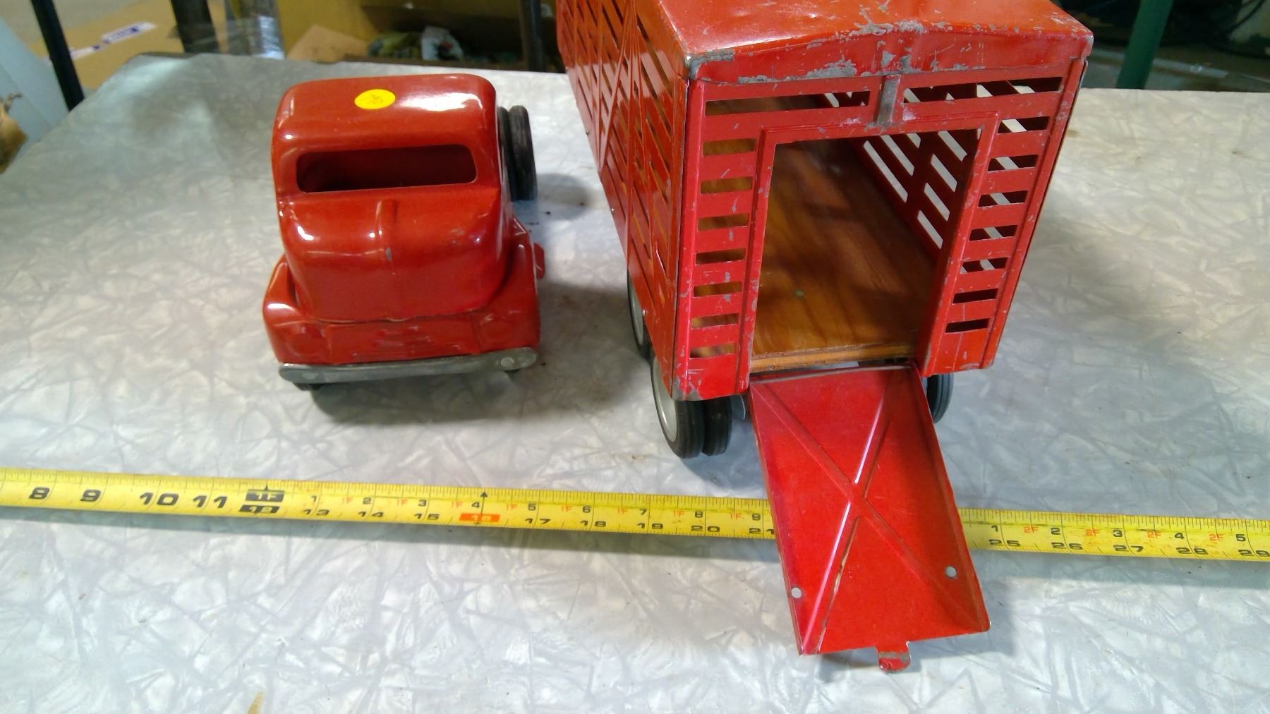 50'S TONKA CATTLE LINER STEEL