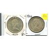 Image 1 : 1966, 1967 CANADIAN SILVER DOLLAR
