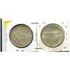 Image 2 : 1966, 1967 CANADIAN SILVER DOLLAR