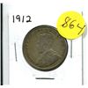 Image 2 : 1912 CANADIAN FIFTY CENT COIN