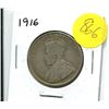 Image 2 : 1916 CANADIAN FIFTY CENT COIN