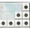 Image 3 : PAGE OF CANADIAN SILVER DOLLARS 1968-1982, 1973 CANADIAN QUARTER, AMERICAN QUARTERS & BUFFALO NICKEL