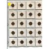 Image 1 : PAGE OF CANADIAN LARGE AND SMALL ONE CENT COINS 1918-1936, PAGE OF CANADIAN SMALL ONE CENT COINS 193