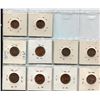 Image 4 : PAGE OF CANADIAN LARGE AND SMALL ONE CENT COINS 1918-1936, PAGE OF CANADIAN SMALL ONE CENT COINS 193