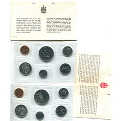 1972, 73 CANADIAN PROOF LIKE MINT SETS