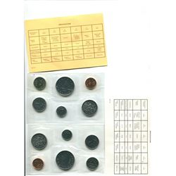 1985, 86 CANADIAN PROOF LIKE MINT SETS