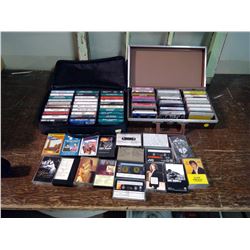 2 CASES OF CASSETTES