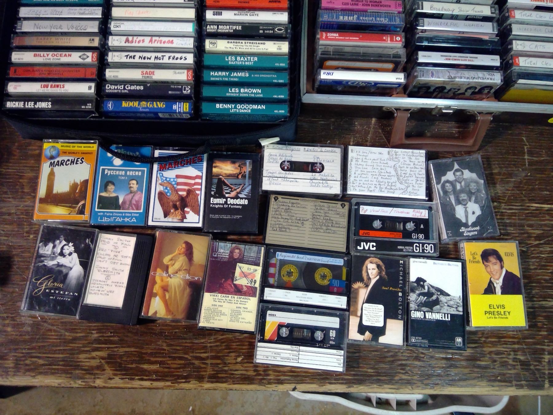 2 CASES OF CASSETTES Schmalz Auctions