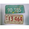 Image 1 : 69 AND '73 LICENSE PLATES