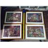 Image 1 : SET OF 4 DOGS PLAYING POKER PICTURES