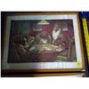 Image 5 : SET OF 4 DOGS PLAYING POKER PICTURES