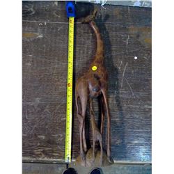 LARGE WOODEN GIRAFFE
