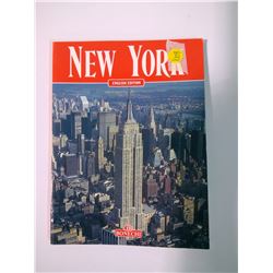 COPYRIGHT 1992 NEW YORK BOOK WITH THE TWIN TOWERS