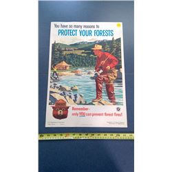 SMOKEY BEAR POSTER