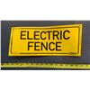 Image 1 : ELECTRIC FENCE SIGN