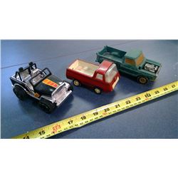 TONKAS AND JEEP TRUCK