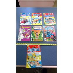 7 VINTAGE COMIC BOOKS