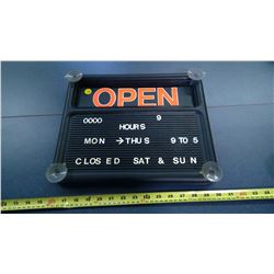 OPEN SIGN