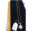 Image 1 : NEW 24K GOLD CLAD, SMILING BUDHA NECKLACE